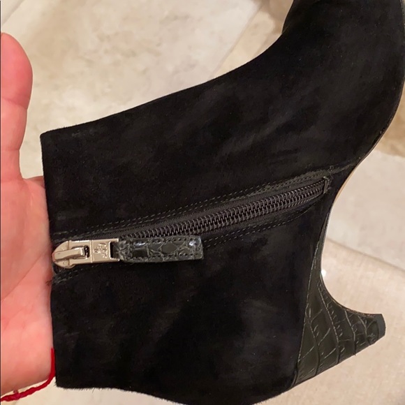 SAM EDELMAN SUEDE ANKLE BOOTS SIZE 6.5 - Picture 4 of 9